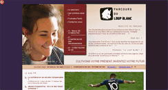 Desktop Screenshot of parcoursduloupblanc.com